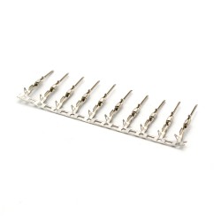 Male Jumper Wire Crimp Connector for Breadboards (10 pack)