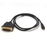 Micro HDMI to DVI Cable - 3.28ft