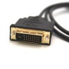 Micro HDMI to DVI Cable - 3.28ft