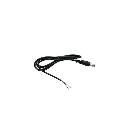 Long DC Power Plug Cable 5.5x2.1mm