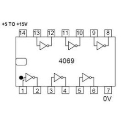 Hex Inverter: CD4069BE