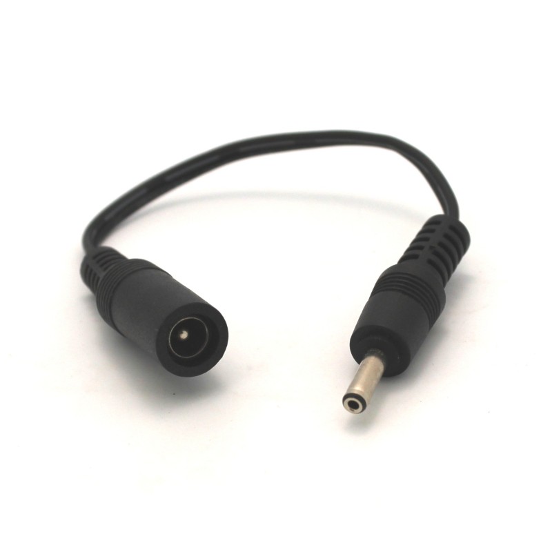 Female 5.5x2.1mm to Male 3.5x1.35mm DC Plug Adapter