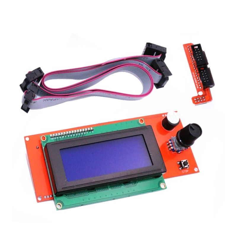 3D Printer LCD Control with Adapter & Cable