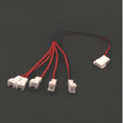 5 way lipo Battery Splitter Cable with Micro JST