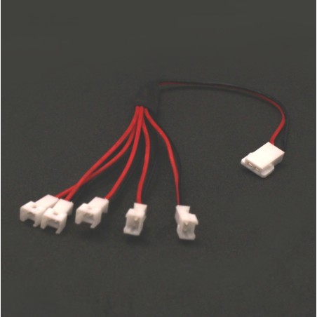 5 way lipo Battery Splitter Cable with Micro JST