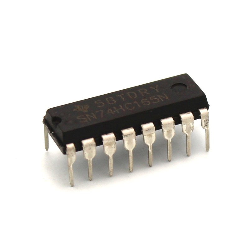 8 Bit Parallel In/Serial Out Shift Register: 74HC165