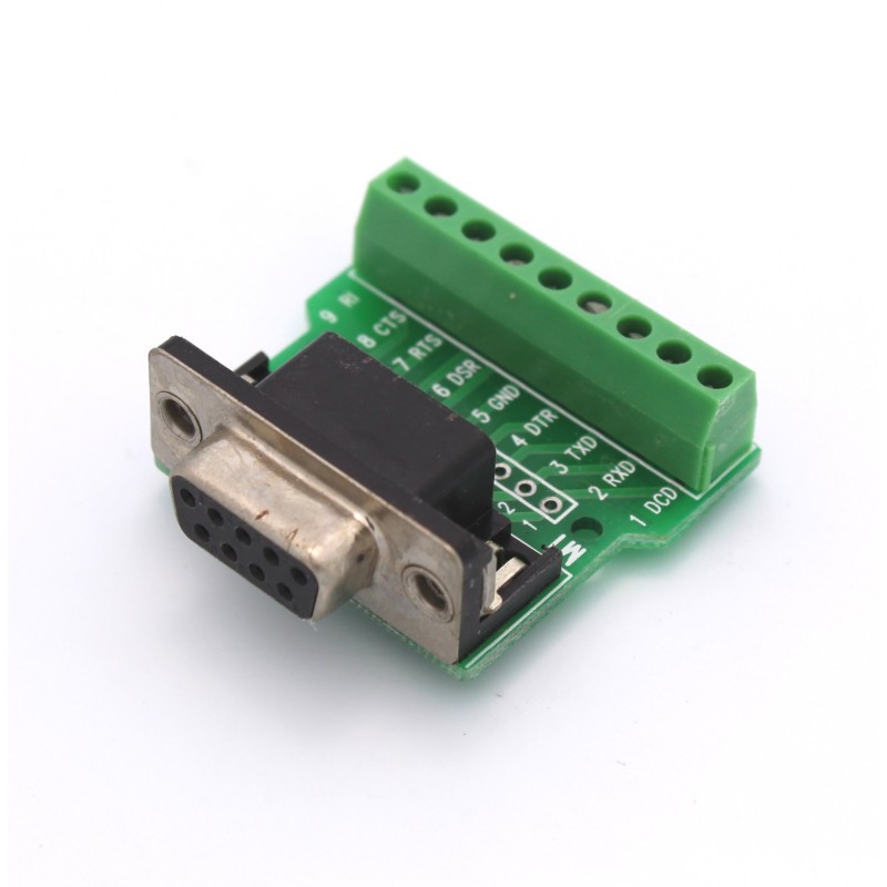 Female DB9 RS232 Breakout