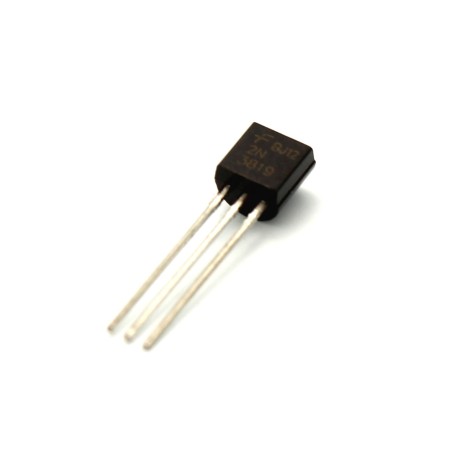 2N3819 JFET Transistor: N Channel RF / VHF / UHF