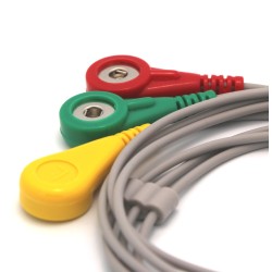 ECG Cable 3.5mm 3 Electrode