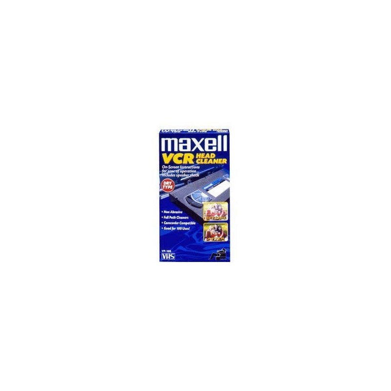 Maxell VP 100 - Cleaning VHS tape