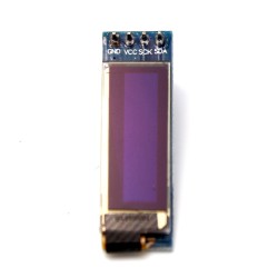 Narrow White OLED Screen 128x32