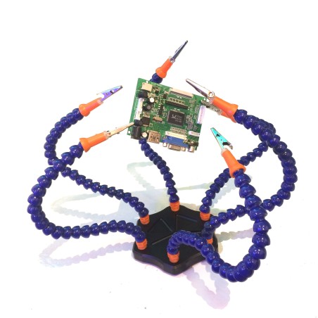 Flexible Third Hand Kit with 6 Arms