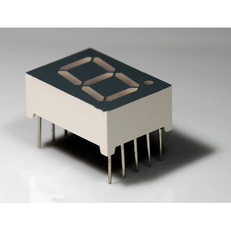 Single Digit Segment Display - Super Bright Red
