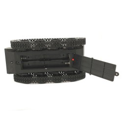 Tank Robot Chassis with Motors and Battery Compartment
