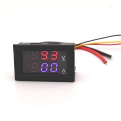 Digital Volt and Amp Meter Simultaneous Display