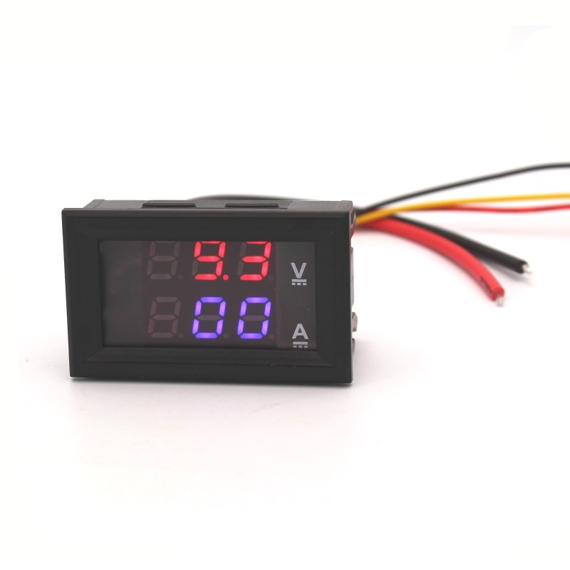 Digital Volt and Amp Meter Simultaneous Display