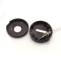 Round 2 x 2032 Coin Cell Battery Holder with ON/OFF switch - 6V