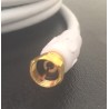 Gold Plated Coax Cable 25ft