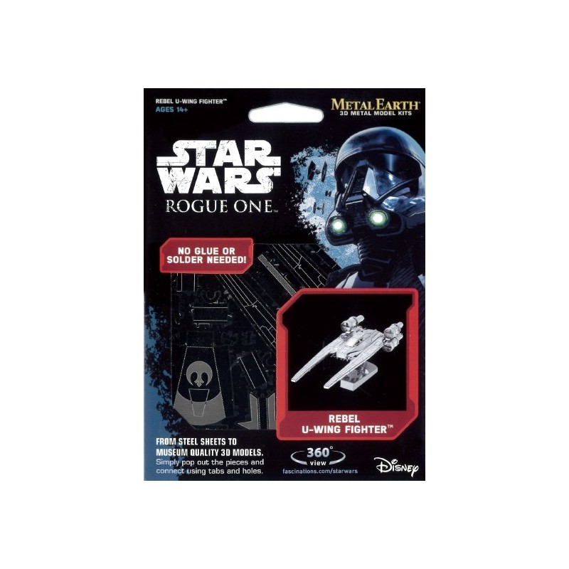 Metal Earth Rebel U-Wing Fighter