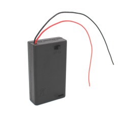 3 AAA Battery Holder with ON/OFF switch - 4.5V
