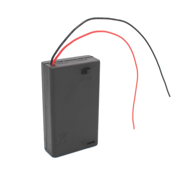 3 AAA Battery Holder with ON/OFF switch - 4.5V