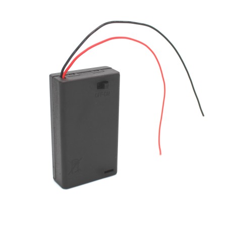 3 AAA Battery Holder with ON/OFF switch - 4.5V