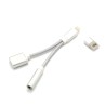 2 in 1 Lightning + Headphone Adapter Cable for iPhone