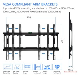 TV Mount for 40 to 70 inch Flatscreens