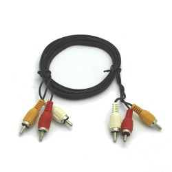 RCA Cable - 4.9 foot / 3 Connector