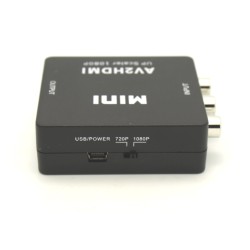 RCA to HDMI Converter Box / 720p & 1080p Scaler