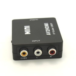 RCA to HDMI Converter Box / 720p & 1080p Scaler