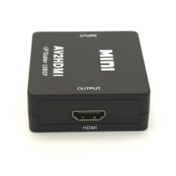 RCA to HDMI Converter Box / 720p & 1080p Scaler