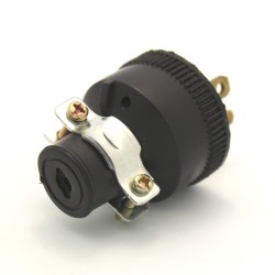 Male Edison Connector - 3 Prong Grounded Power