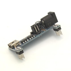 Mini USB Breadboard Power Supply Module 3.3V & 5V (Arduino & Raspberry Pi Compatible)