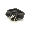 PS/2 Jack: Panel Mount 6 Pin Mini DIN