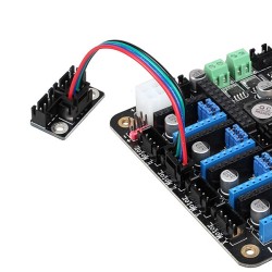 3D Printer Stepper Motor Parallel Module with W Cable for Double Z Axis Dual Z Motors