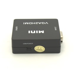 VGA to HDMI Converter Box / 1080p with Audio