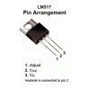 LM317 Adjustable Voltage Regulator 1.2V to 37V