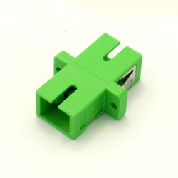 SC/APC to SC/APC Coupler - for Singlemode/multimode Fiber Optic Connections - 5 Pack