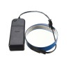 Blue EL Tape + Battery Pack (14mm Wide x 24")