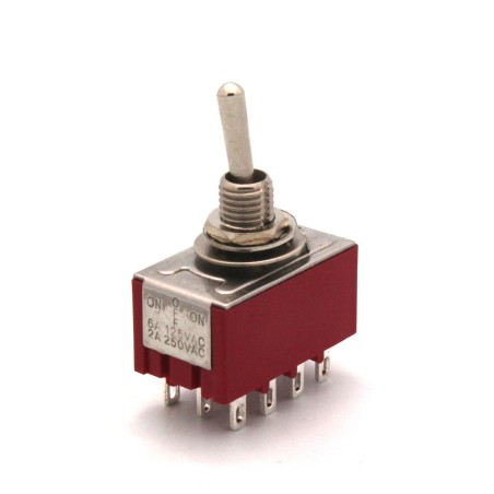 12 Pin Toggle Switch: 4PDT