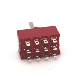 12 Pin Toggle Switch: 4PDT
