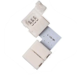 Right Angle 3 Pin RGB LED Strip Coupler