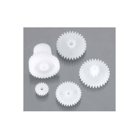 Assorted Plastic Gears & Pulleys for Robots / Projects