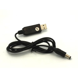 5V to 9V Boost Converter USB to DC 5.5x2.1mm Cable
