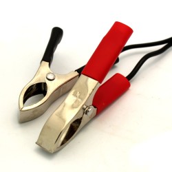 Cigarette Lighter Socket with Alligator Clips