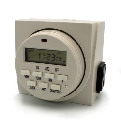 Programmable Timer for 2 US Outlets