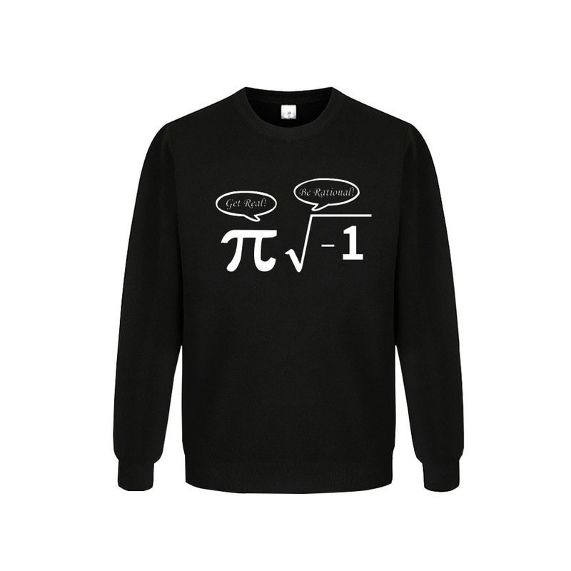 Be Rational Get Real Pi Math Sweater