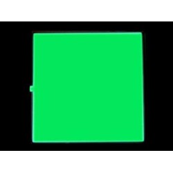 Cuttable Green EL Panel + Battery Pack
