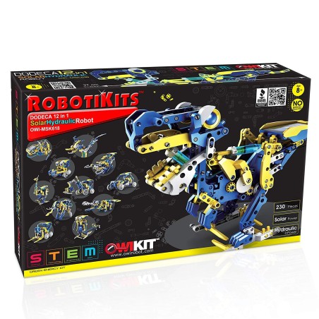 Dodeca 12 in 1 Solar Hydraulic Robot